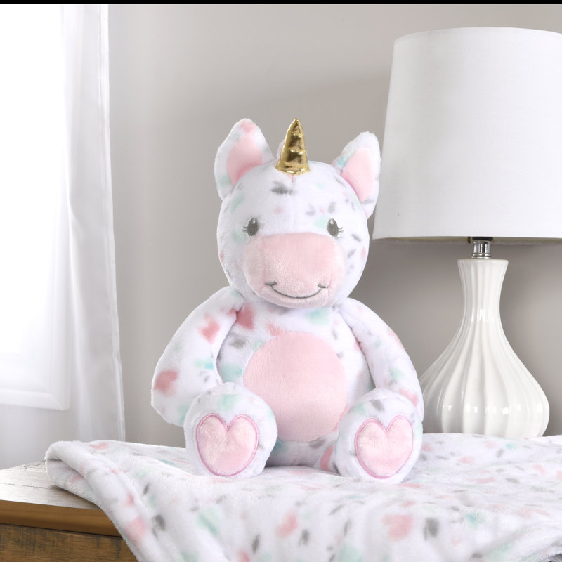 Nemcor Cuddle and Play Blanket with Unicorn Plush Wayfair.ca